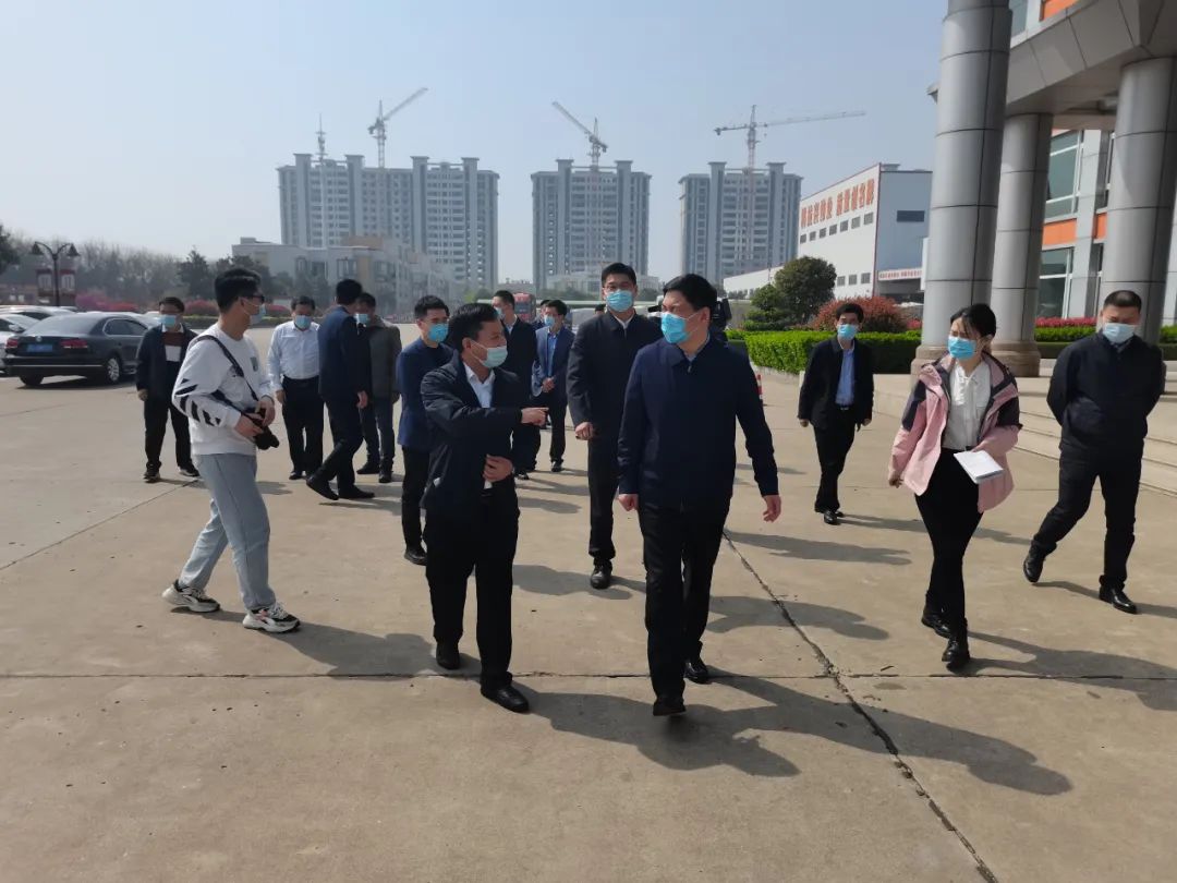 新沂市委书记陈堂清走访江苏必赢亚洲铝材，调研企业防疫稳出产工作